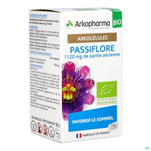 ARKOGELULES PASSIFLORE BIO 150 CAPS