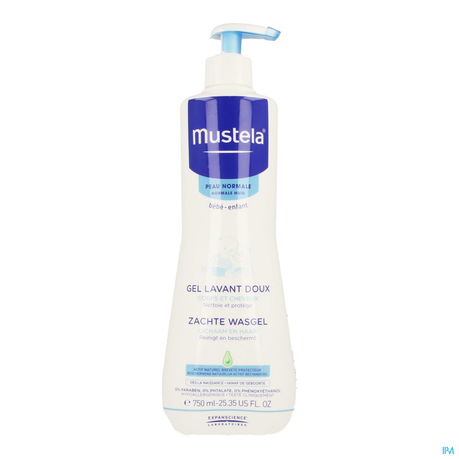 MUSTELA PN GEL LAVANT DOUX 750 ML – Image 2