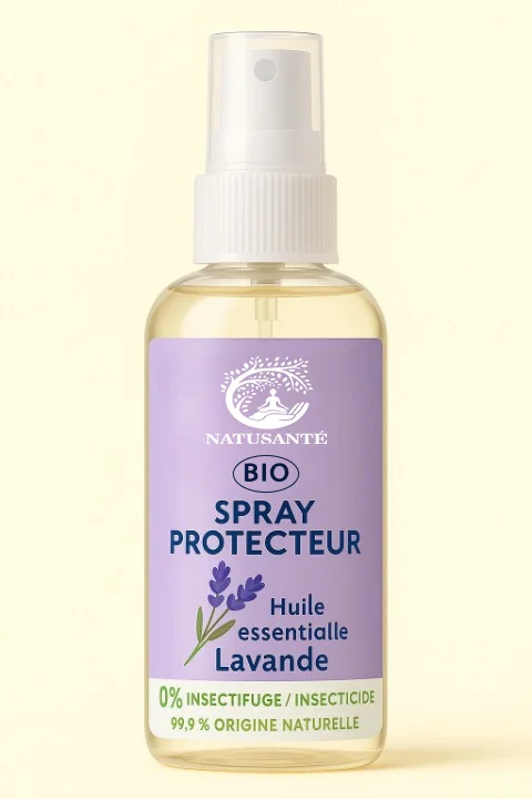 Spray Protecteur Bio à l’Huile Essentielle de Lavande