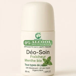 Déo-Soin Fraîcheur Menthe Bio