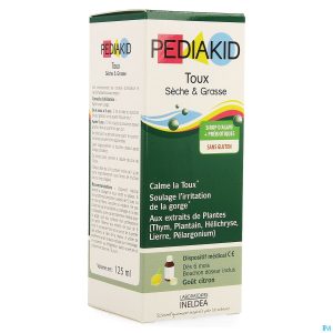 PEDIAKID TOUX SECHE & GRASSE 125 ML