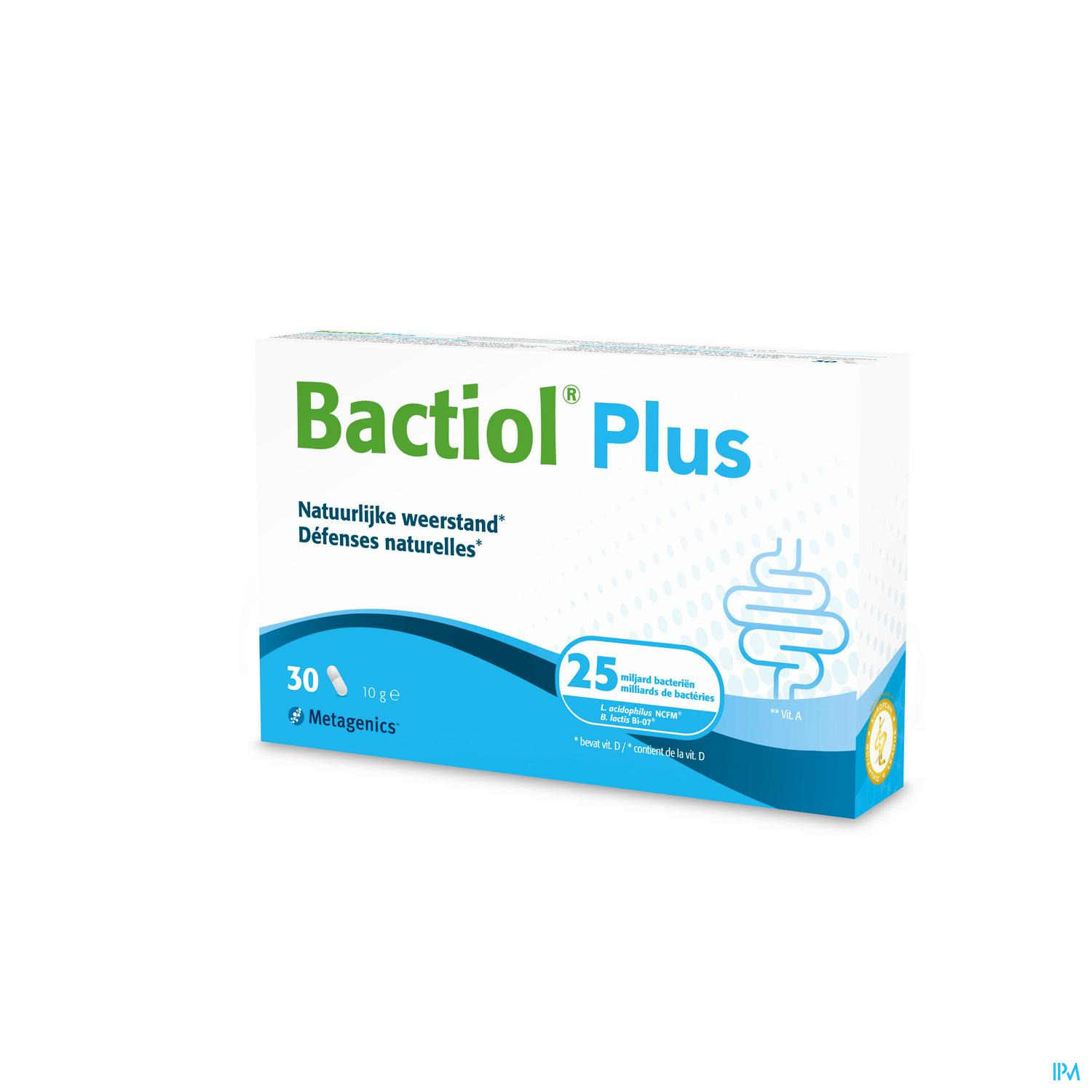 BACTIOL PLUS 30 CAPS – Image 2