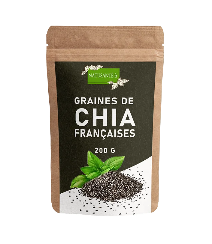 Graines de chia françaises Bio – 200 g