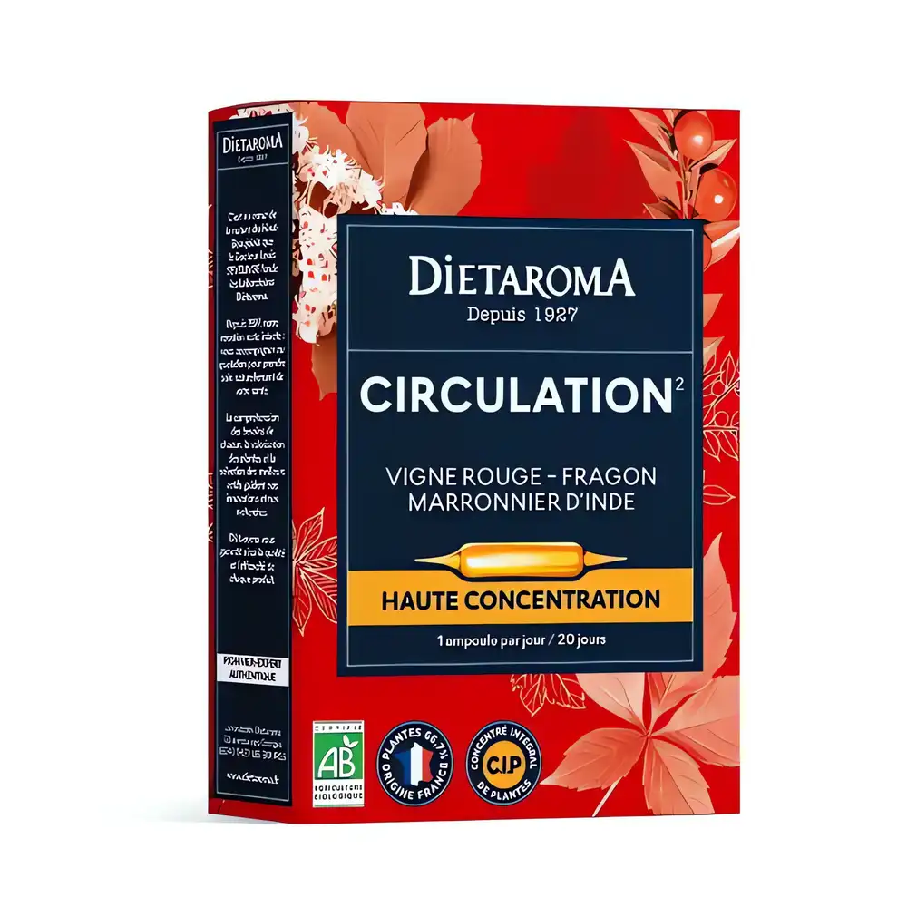 Circulation – 20 ampoules – Dietaroma