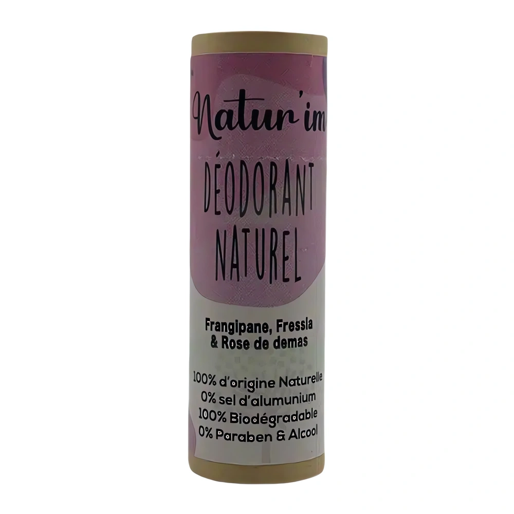 Déodorant naturel forever flower power rose, freesia & frangipanier – 40 g – Natu’Im – Image 2