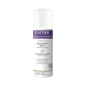 Deodorant spray brume active – 100 ml – Cattier