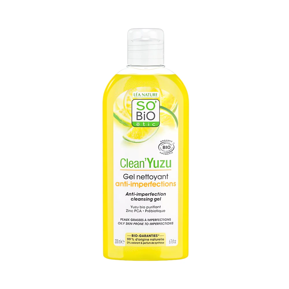 Gel nettoyant anti imperfections – 200 ml – SO’BiO étic