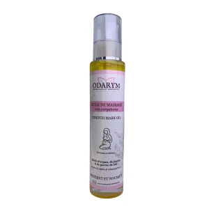 Huile massage soin vergetures – 50 ml – Odarym