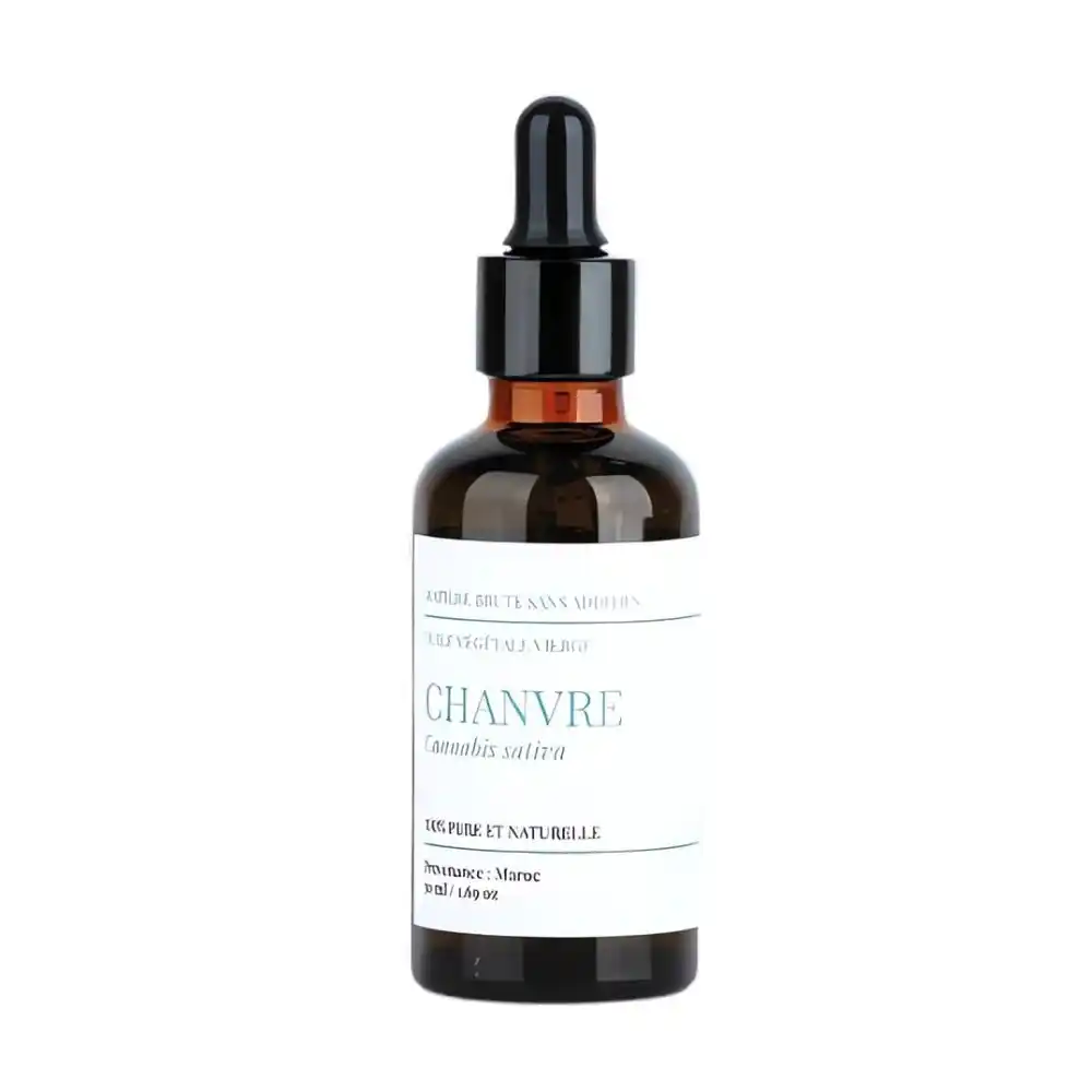 Huile vierge de graine de chanvre – 50 ml – Zina Cosmetik