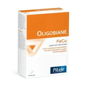 Oligobiane FeCu – 30 gélules – PiLeJe