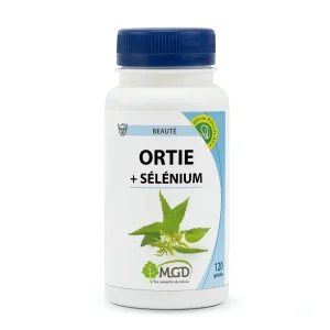 Ortie + Sélénium – 120 gélules – MGD Nature