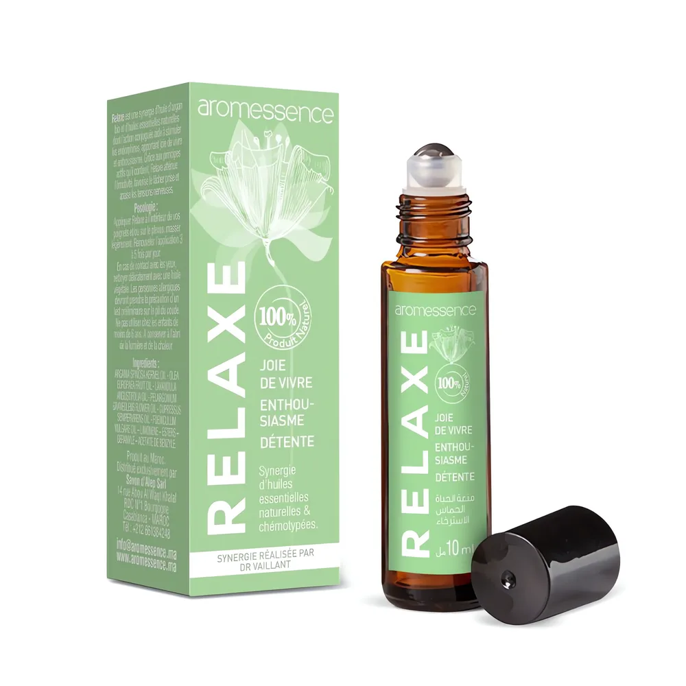 Relaxe roll on – 10 ml – Aromessence – Image 2