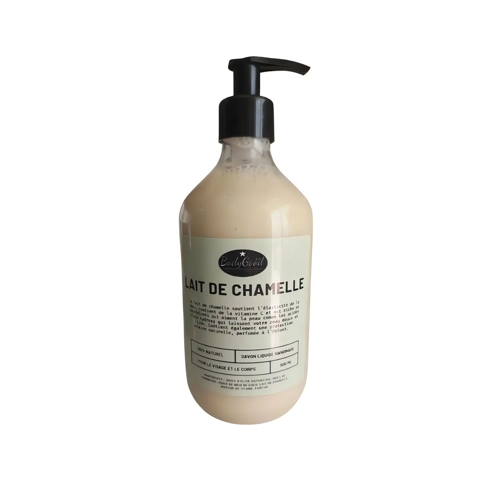 Savon liquide au lait de chamelle – 250 ml – BodyGood – Image 2