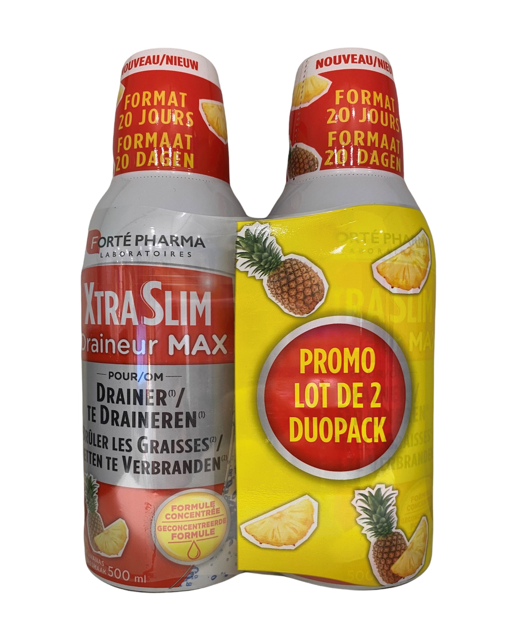 XTRA SLIM DRAINEUR MAX LOT DE 2 2X500ML – Image 2