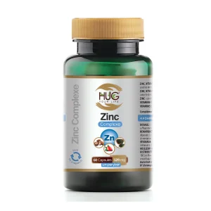 Zinc Chelate Complexe – 529 mg – 60 gélules – Hug Your Life